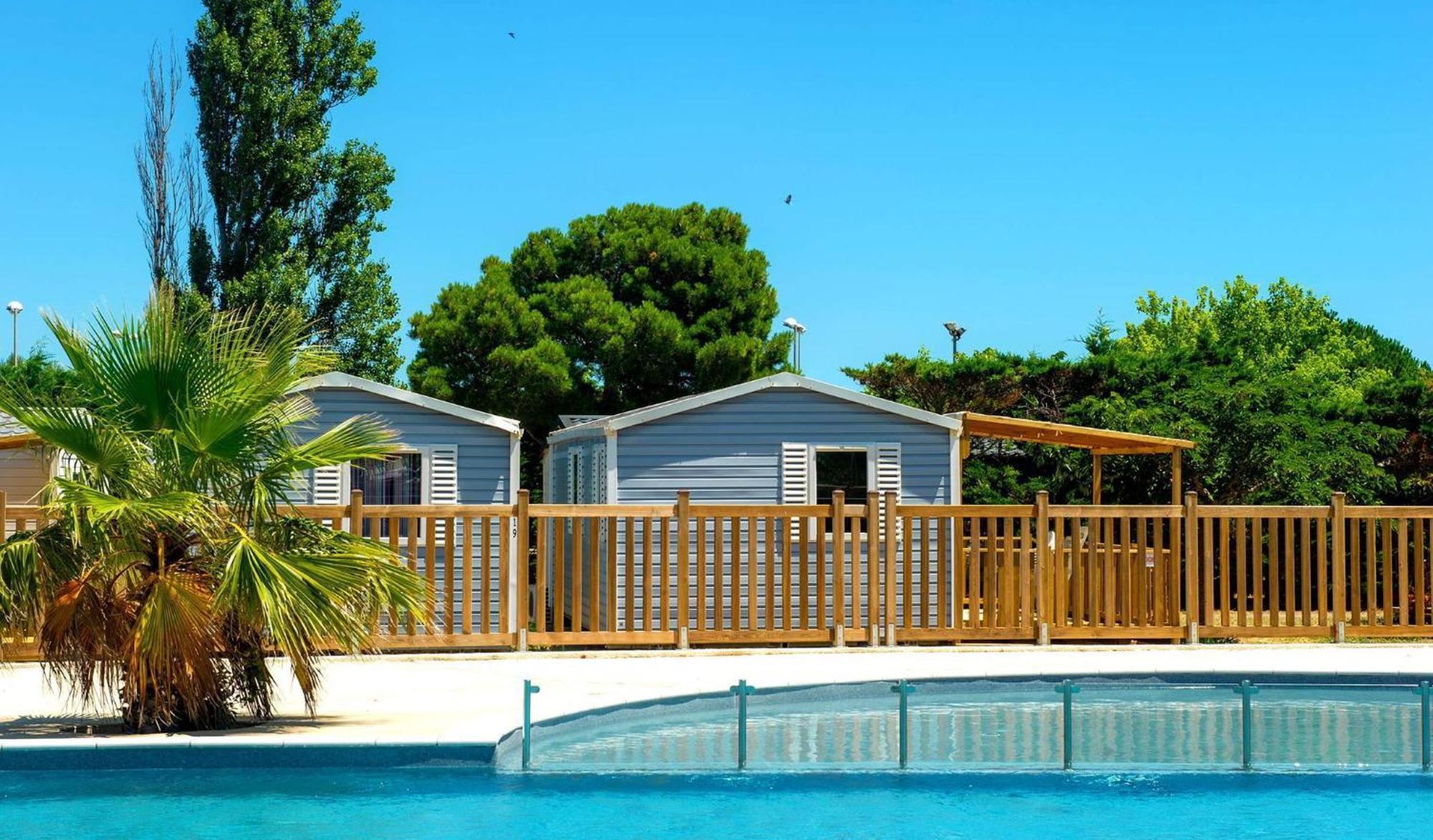 Les Mobil Homes De Naka, Une Entree Gratuite Pour La Reserve Africaine Port-la-Nouvelle Eksteriør billede
